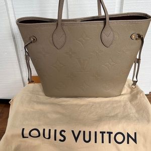 Louis Vuitton Neverfull Empreinte